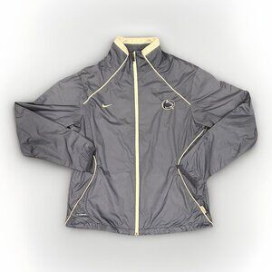 Nike Storm Fit Full Zip Windbreaker Vented Penn State Nittany Lions Women Medium
